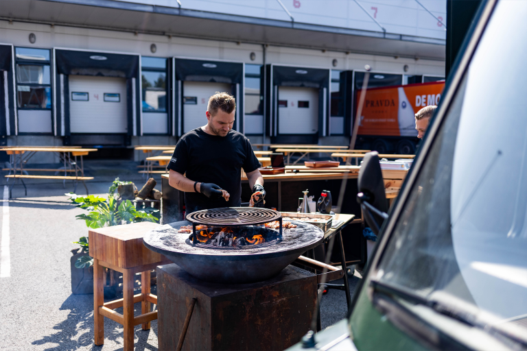 bbq op locatie