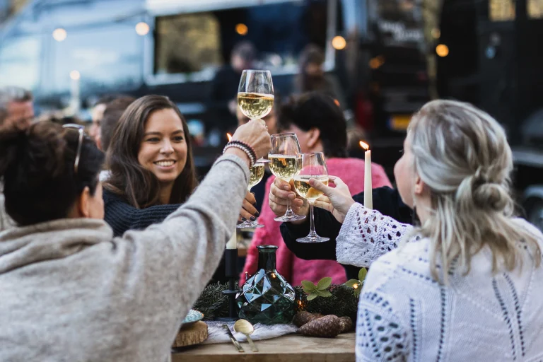 nieuwjaarsborrel op locatie