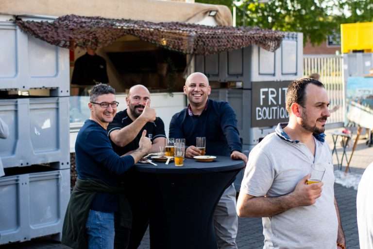 bedrijfsborrel op locatie